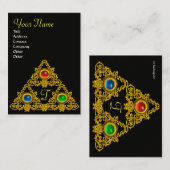 MAGISCH ELFIEK TALISMAN MONOGRAM VISITEKAARTJE (Voorkant / Achterkant)