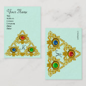 MAGISCH ELFIEK TALISMAN MONOGRAM VISITEKAARTJE (Voorkant / Achterkant)