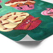 Magisch emporium van vliegende moertskoeken poster (Hoek)