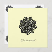 MAGISCH EVENEMENT metaalgoud papier Kaart (Voorkant / Achterkant)