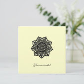 MAGISCH EVENEMENT metalen goud papier Kaart (Staand voorkant)