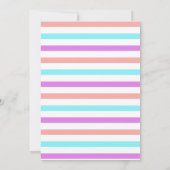 Magisch, Fairy-verhaal, Unicorn, Th-Birthday Party Kaart (Achterkant)