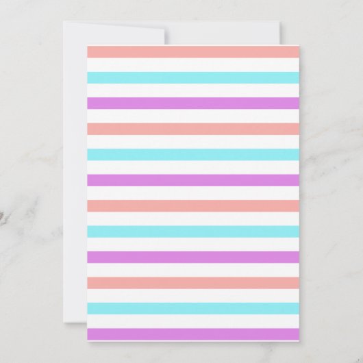 Magisch, Fairy-verhaal, Unicorn, Th-Birthday Party Kaart (Achterkant)