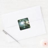 Magisch Fairy Vierkante Sticker (Envelop)
