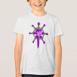 Magisch Fantasie Ontwerp Tri-Blend Shirt