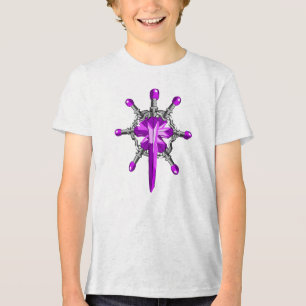 Magisch Fantasie Ontwerp Tri-Blend Shirt