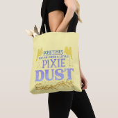Magisch Fee Pixie Stof Cute Inspirerende Quote Tote Bag (Dichtbij)
