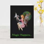 Magisch gebeurt… kaart (Gele Bloem)