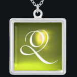 MAGISCH GEEL TOPAZ GEM STONE MONOGRAM ZILVER VERGULDEN KETTING<br><div class="desc">Elegant en uniek ontwerp met edelsteen. Zeer nauwkeurige modellering en rendering van verpleegkundigen in 3D Studio Max door Bulgan Lumini.Part uit de serie Hyper Talismans.</div>