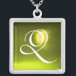 MAGISCH GEEL TOPAZ GEM STONE MONOGRAM ZILVER VERGULDEN KETTING<br><div class="desc">Elegant en uniek ontwerp met edelsteen. Zeer nauwkeurige modellering en rendering van verpleegkundigen in 3D Studio Max door Bulgan Lumini.Part uit de serie Hyper Talismans.</div>