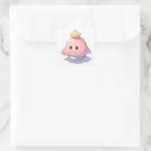 Magisch geïnspireerd design vierkante sticker (Tas)