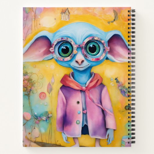 "Magisch genie: grillige Harry Potter-geïnspireerd Notitieboek (Achterkant)