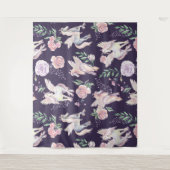 Magisch gevleugeld pony patroon wandkleed (Voorkant)