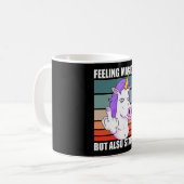 Magisch gevoel maar ook stabby koffiemok (Voorkant links)