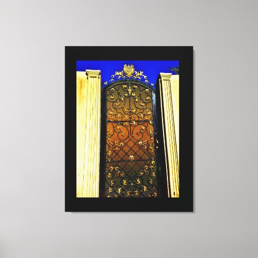 Magisch gewas canvas afdruk (Voorkant)