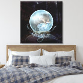 Magisch - Gewatteerd Canvas (Insitu (Slaapkamer))