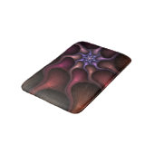Magisch glanzend Abstract Gestreept Kleurrijke Fra Badmat (Gekanteld)