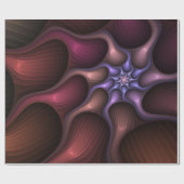 Magisch glanzend Abstract Gestreept Kleurrijke Fra Cadeaupapier (Vlak)