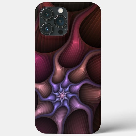 Magisch glanzend Abstract Gestreept Kleurrijke Fra Case-Mate iPhone Case (Achterkant)