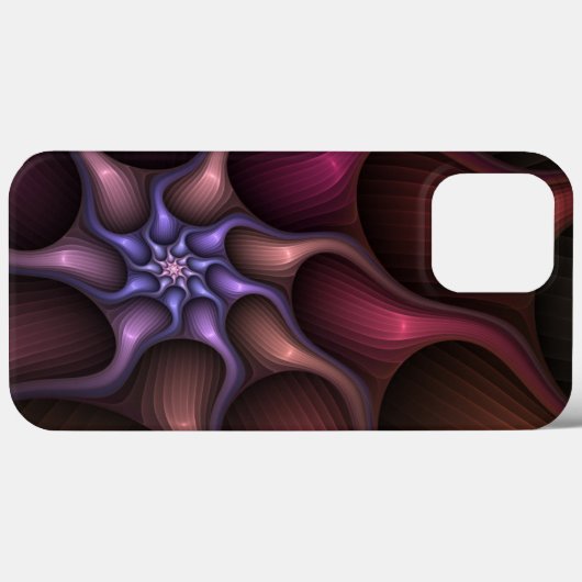 Magisch glanzend Abstract Gestreept Kleurrijke Fra Case-Mate iPhone Case (Achterkant (horizontaal))
