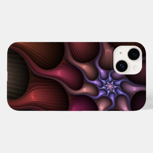 Magisch glanzend Abstract Gestreept Kleurrijke Fra Case-Mate iPhone Case (Achterkant (horizontaal))