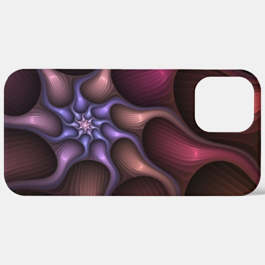 Magisch glanzend Abstract Gestreept Kleurrijke Fra Case-Mate iPhone Case (Achterkant (horizontaal))