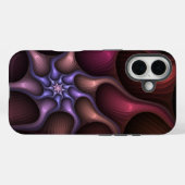 Magisch glanzend Abstract Gestreept Kleurrijke Fra Case-Mate iPhone Case (Achterkant (horizontaal))