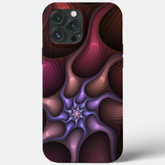 Magisch glanzend Abstract Gestreept Kleurrijke Fra Case-Mate iPhone Case (Achterkant)