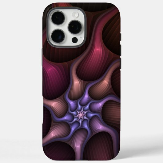 Magisch glanzend Abstract Gestreept Kleurrijke Fra Case-Mate iPhone Case (Achterkant)