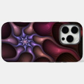 Magisch glanzend Abstract Gestreept Kleurrijke Fra Case-Mate iPhone Case (Achterkant (horizontaal))
