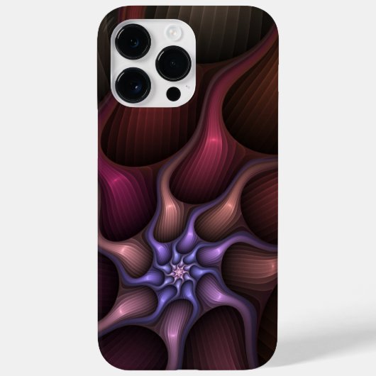 Magisch glanzend Abstract Gestreept Kleurrijke Fra Case-Mate iPhone Case (Achterkant)