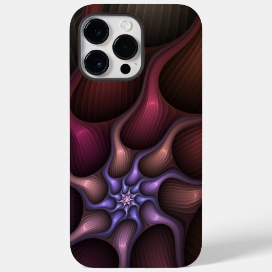 Magisch glanzend Abstract Gestreept Kleurrijke Fra Case-Mate iPhone Case (Achterkant)