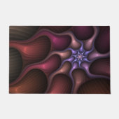 Magisch glanzend Abstract Gestreept Kleurrijke Fra Deurmat (Voorkant)