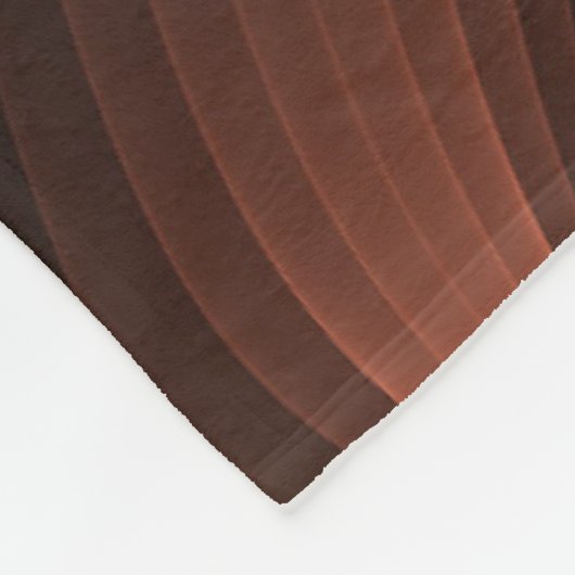 Magisch glanzend Abstract Gestreept Kleurrijke Fra Fleece Deken (Hoek)