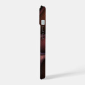 Magisch glanzend Abstract Gestreept Kleurrijke Fra iPhone 15 Case (Linkerkant)