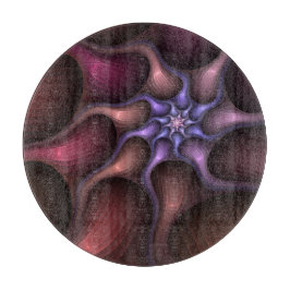 Magisch glanzend Abstract Gestreept Kleurrijke Fra Snijplank