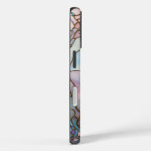 Magisch Glazen in lood kasteel met levendige paste Case-Mate iPhone Case (Achterkant / Rechts)