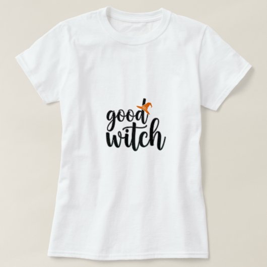 Magisch goed heksenscript ontwerp t-shirt (Design voorkant)