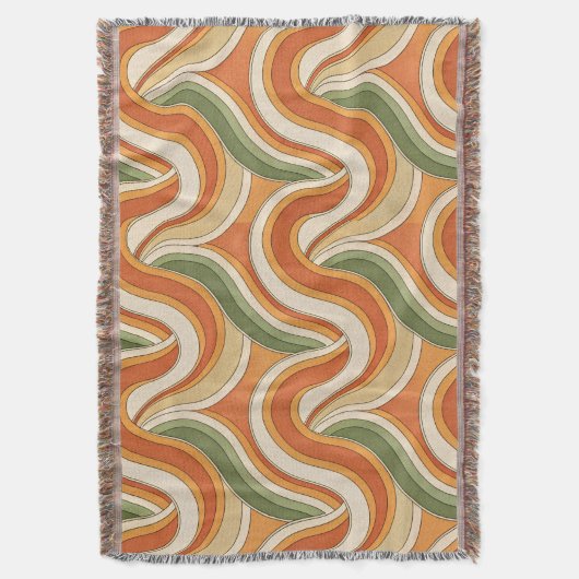 magisch golfpatroon deken (Voorkant Verticaal)