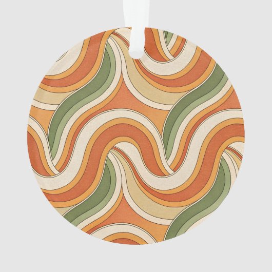 magisch golfpatroon ornament (achterkant)