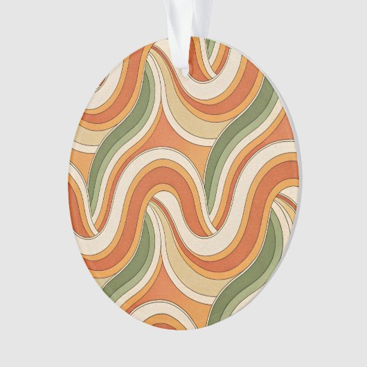 magisch golfpatroon ornament (voorkant)