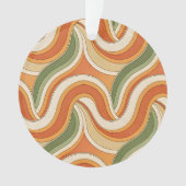 magisch golfpatroon ornament (voorkant)