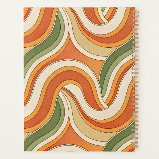 magisch golfpatroon planner (Achterkant)