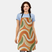 magisch golfpatroon schort (Gedragen)