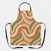 magisch golfpatroon schort (Voorkant)