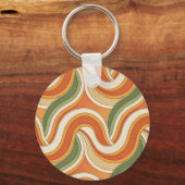 magisch golfpatroon sleutelhanger (Voorkant)