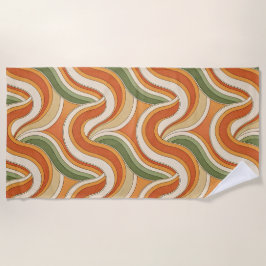 magisch golfpatroon strandlaken