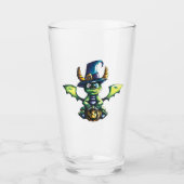 Magisch Halloween Dragon Design Glas (Voorkant)