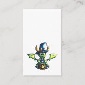 Magisch Halloween Dragon Design Informatiekaartje (Voorkant)