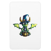 Magisch Halloween Dragon Design Magneet (Verticaal)